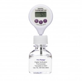 Bel-Art 61000-0800 H-B Frio-Temp Calibrated Electronic Verification Thermometer, 30 ml, organic liquid-