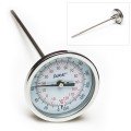 Bel-Art 613108200 DURAC Bi-Metal Thermometer with &amp;#189; NPT, 8.9&quot; stem, 0 to 250&amp;#176;F-