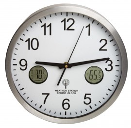 Bel-Art 61700-0700 DURAC Multi-Function Atomic Clock with Thermometer-