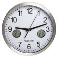 Bel-Art 61700-0800 DURAC Multi-Function Analog Clock with Thermometer-