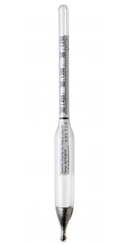 Bel-Art 618017400 DURAC Plain Specific Gravity Hydrometer, 1.400 to 1.620, 12&quot;-
