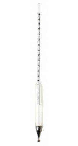 Bel-Art 618040000 DURAC Baume Hydrometer, plain, 0 to 12&amp;#176;-