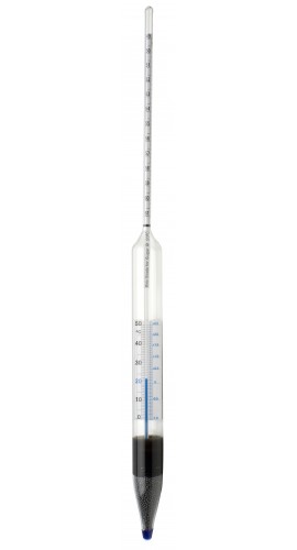 Bel-Art 618220000 DURAC Safety Brix Thermo-Hydrometer, combined, 0 to 12&amp;#176;F-