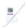 Bel-Art B60900-3500 H-B DURAC Calibrated Electronic Thermometer with stainless steel probe, -58 to 392&amp;deg;F (-50 to 200&amp;deg;C), 5.3 x 0.8&quot;-