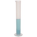 Bel-Art F28458-0000 Single Scale 1000ml Polypropylene Graduated Cylinder, 10.0ml Graduation-