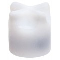 Bel-Art F37125-0014 SpinFin Magnetic Alnico Stirring Bar, Teflon Coated, 7.9 x 9.5mm, White-