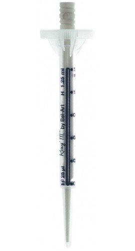 Bel-Art F37300-0000 Roxy M Universal Repeating Pipettor Tips, Non-Sterile, 0.05ml, (Pack of 100)-