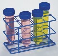 Bel-Art F18794-0000 Poxygrid Centrifuge Tube Rack, for 50ml Tubes, 8 Places, Blue-