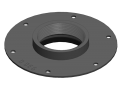 BinMaster 416-0295 M2 0&amp;deg; Mounting Plate, 3&amp;quot; NPT, 7&amp;quot; diameter-