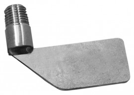 BinMaster GRP-3 Single-Vane Insertable Rotary Paddle, SS, &amp;oslash;4.44&amp;quot;-