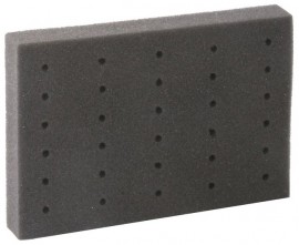 Bio Plas 0020 Foam Test Tube Racks for 250uL and 400uL Microcentrifuge Tubes, (Pack of 6)-