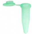 Bio Plas 4044 SG-Tube Green Sterile Premium Flat-Top Microcentrifuge Tube, 0.6 mL, 500-pack-