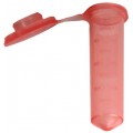 Bio Plas 4051 G-Tube, Flat Top Microcentrifuge Tube, 2.0mL, Red, (Pack of 500)-