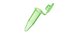 Bio Plas 4154 Microcentrifuge Tube, 1.5 mL, green, 1000-pack-