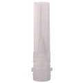Bio Plas 4200SC Conical Skirt Screw Top Microcentrifuge Tube and Cap, Sterile, 0.5mL, Natural, (Pack of 1000)-