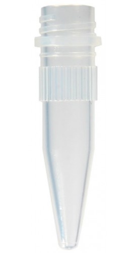 Bio Plas 4202 Microcentrifuge Tube, 1.5mL, Non Sterile, Natural, (Pack of 1000)-