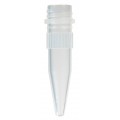 Bio Plas 4203SL Siliconized Microcentrifuge Tube with Conical Screw Cap, 2.0mL, Natural, (Pack of 1000)-