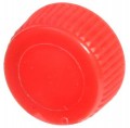 Bio Plas 4218 Screw Cap for Microcentrifuge Tubes, Non Sterile, Red, (Pack of 1000)-