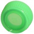 Bio Plas 4220 Screw Cap for Microcentrifuge Tubes, Non Sterile, Green, (Pack of 1000)-
