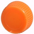Bio Plas 4221RSB Screw Cap for Microcentrifuge Tubes, Sterile, Orange, (Pack of 1000)-