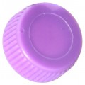 Bio Plas 4223R Screw Cap with O-Ring for Microcentrifuge Tubes, Violet, (Pack of 1000)-