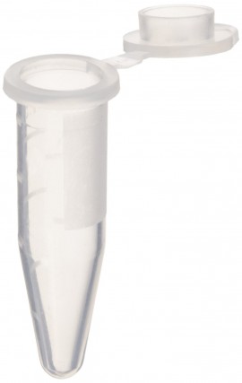 Bio Plas 4315 Flat Top Microcentrifuge Tube, 0.5mL, Natural, (Pack of 500)-