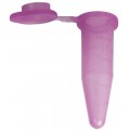 Bio Plas 4322 Flat Top Microcentrifuge Tube, 0.5mL, Lavender, (Pack of 500)-
