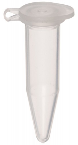 Bio Plas 4330SL Siliconized Flat Top Microcentrifuge Tube, 0.5mL, Natural, (Pack of 500)-