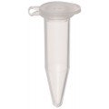 Bio Plas 4331SLS Siliconized Flat Top Microcentrifuge Tube, Sterile, 0.5mL, Natural, (Pack of 250)-