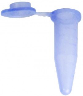 Bio Plas 5050-4 Thin Wall Micro Tube with attached Cap, 0.5mL, Blue, (Pack of 1000)-