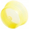 Bio Plas 6630 Uni to Flex Safety Caps for 13mm Culture Tubes, Yellow, (Pack of 1000)-