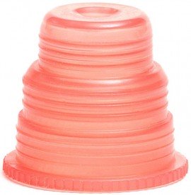 Bio Plas 8355 Hexa Flex Safety Caps for Blood Collection and Culture Tubes, Red Colour, (Pack of 500)-