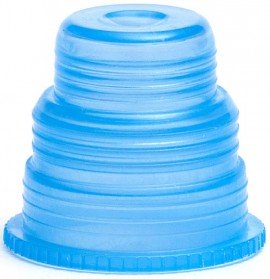 Bio Plas 8370 Hexa Flex Safety Caps for Blood Collection and Culture Tubes, Blue, (Pack of 500)-