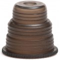 Bio Plas 8375 Hexa Flex Safety Caps for Blood Collection and Culture Tubes, Grey, (Pack of 500)-