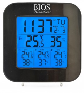 BIOS Medical 339BC Wireless Weather Station with 3 sensors-
