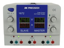 B&amp;K 1672 Triple Output DC Power Supply, 32 V, 3 A-