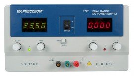 B&amp;K 1747 Dual Range DC Power Supply, 0 to 60 V, 0 to 5/0 to 10 A-