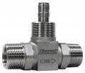 Blancett 1100 Turbine Flow Meter with &amp;frac12;&amp;quot; male BSPP end connections, 0.75 to 7.5 gpm, &amp;frac12;&amp;quot;-