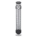 Blue-White F-550 Acrylic Variable Area Flow Meter with adjustable valve, 0.1 to 1 GPM, &amp;frac38;&amp;quot;-