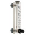 Blue-White F-550 Series Acrylic Flow Meter, 2 to 20 GPM, 7.5 to 75 LPM-