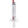 Blue-White F-30250P Flowmeter for 2-1/2in IPS PVC Pipes, 29 to 150GPM (SCH 40), 25 to 130GPM (SCH 80)-