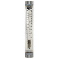 Blue-White F-41017LK-16 F-410 Series Flowmeter with Polypropylene Guide Rod Holder-