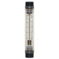 Blue-White F-42050LN Standard Series Flowmeter with 316 SS Guide Rod, 10 to 50GPM-