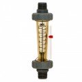 Blue-White F-44376L-8 Flow Meter, 1/2", in-line, 0.2-2.0 Gpm Water-