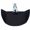 Bon 12-402-B6 Concrete Chute Scraper, aluminum-