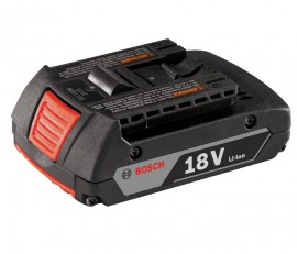 Bosch BAT612 Lithium-Ion SlimPack Battery, 18 V, 2.0 Ah-