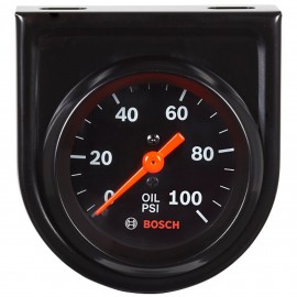 Bosch FST8216 Oil Pressure Gauge, 0 to 100 psi, mechanical-