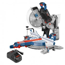Bosch GCM18V-12GDCN14 Miter Saw Kit, 18 V battery, 12&amp;quot;-