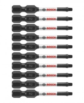 Bosch ITSQ22B Impact Tough Power Bits, 2&amp;quot;, 10-pack-