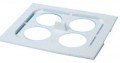Branson 100-032-520 Beaker Positioning Cover, 2 x 0.15 gal (600 ml)-